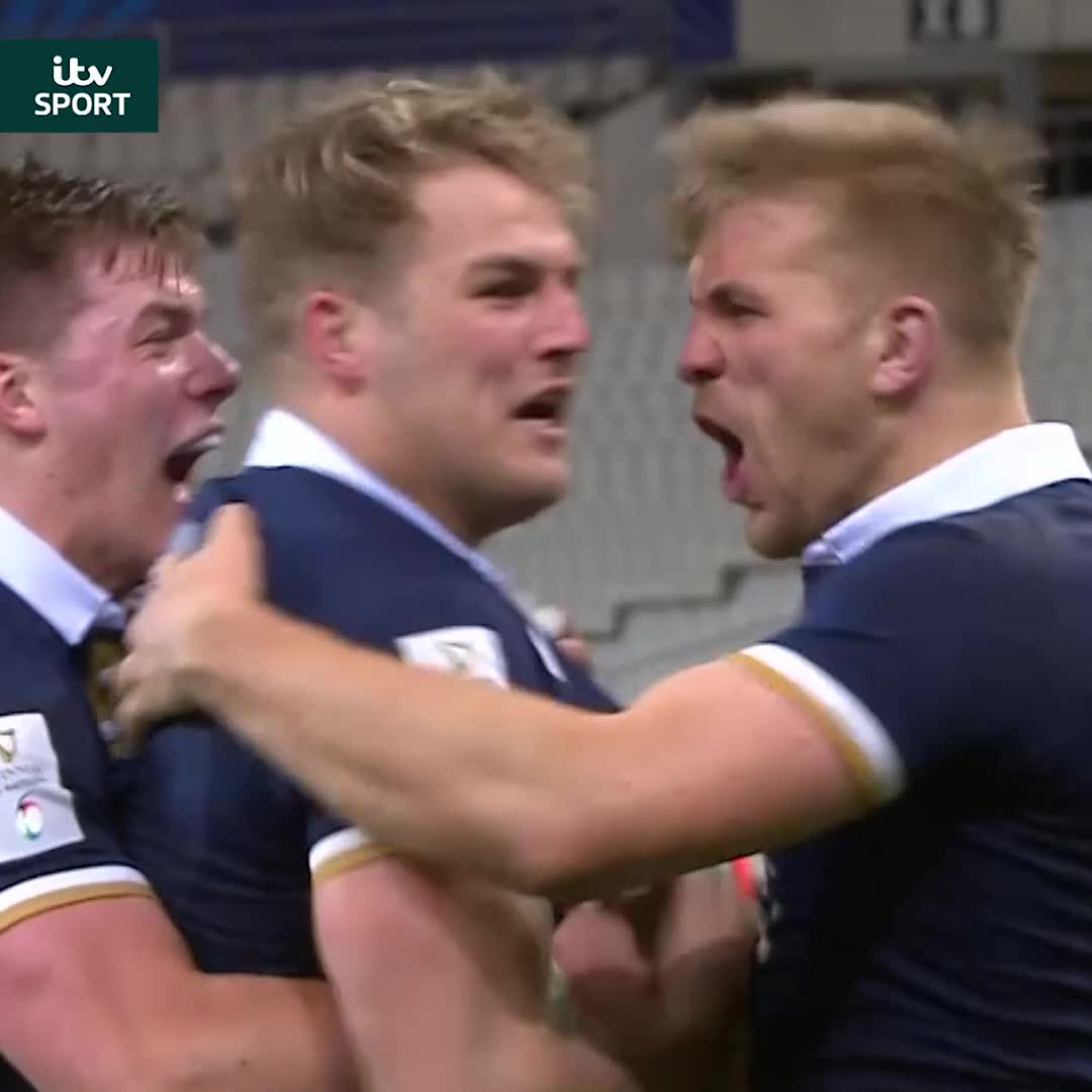 Duhan van der Merwe 💪 A memorable win in Paris for Scotland! Scottish Rugby | Guinness Men's Six Nations