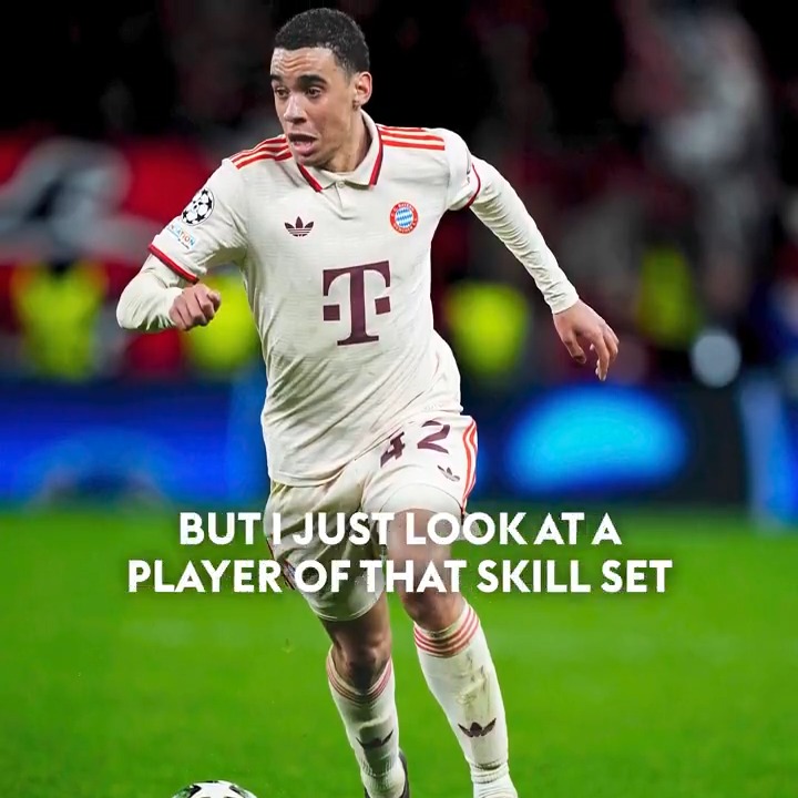 🗣️ "That's not a kind of player that you just find anywhere." Lyés tells us why Jamal Musiala is his favourite player in the world on The Lowdown 🌎💫
