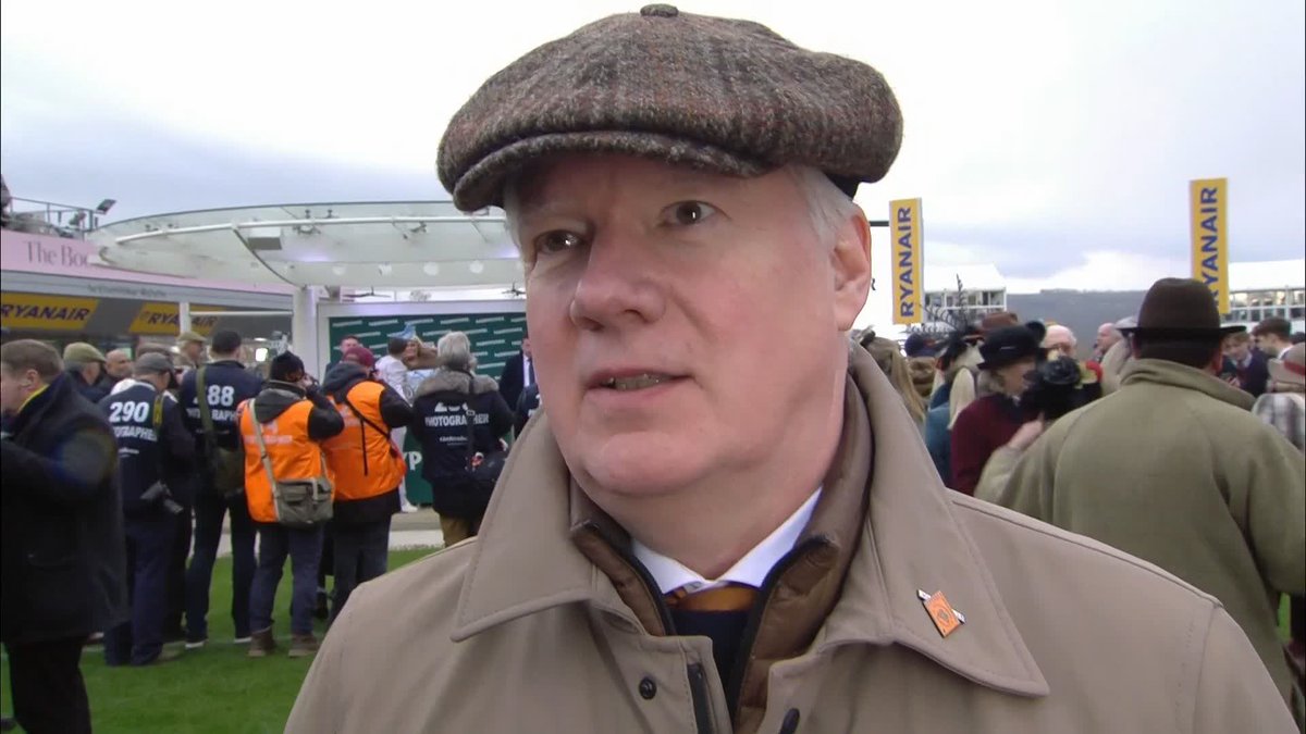 🥹 "He is the dude. He is the one guy that makes me emotional." 💬 Brian Acheson explains what makes Bob Olinger so special #CheltenhamFestival | Matt Chapman