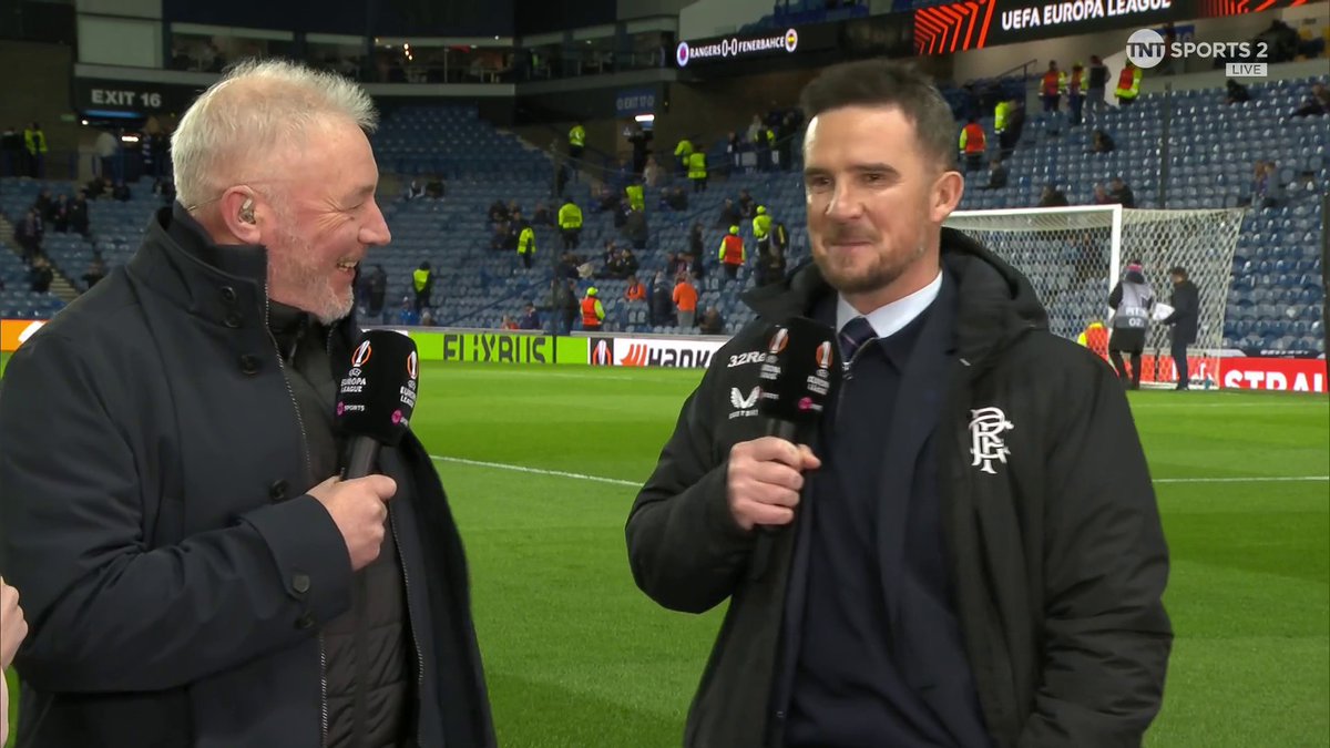 Ally McCoist and Barry Ferguson still aren't convinced that the offside Rangers goal from the first leg was offside 🤣😉 📺 TNT Sports &amp; discovery+ UK