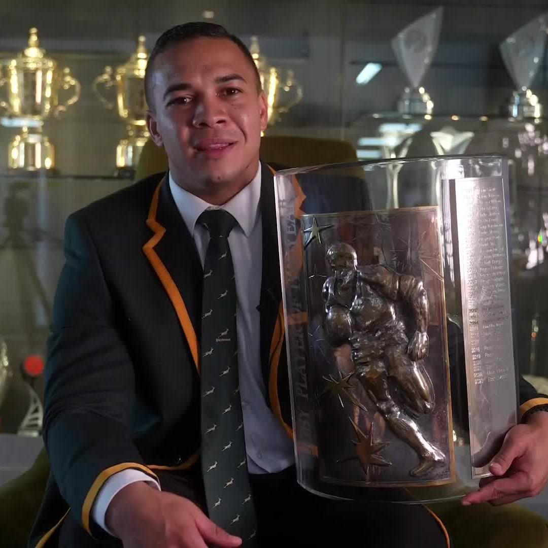 Cheslin Kolbe joins a long list of exceptional talents who have won the SA Rugby Men's Player of the Year award 🇿🇦🏆 #SARugbyAwards