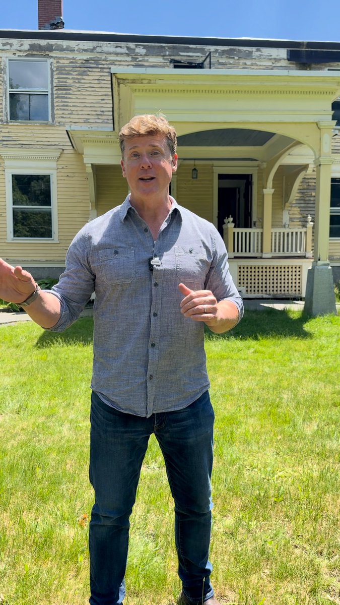 🚨 Next stop: Westford, MA! This Colonial Revival house, once damaged by fire, will soon be restored to its former glory. The home will be transformed into a multigenerational space for the Grondine family. The journey of restoring this home starts in 2 weeks, so stay tuned!