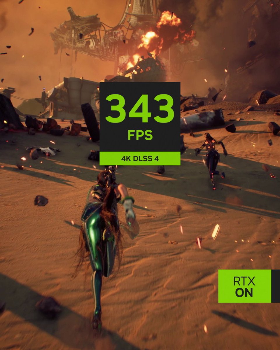 Save humanity from extinction in Stellar Blade! Coming this June to PC featuring DLSS 4 with Multi Frame Generation and Reflex. Learn More: #RTXOn