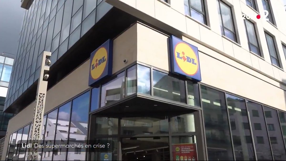 🚨 C'est la crise chez Lidl : le groupe connaît des difficultés avec l'arrivée d'une rude concurrence chez les hard-discounters et un embourgeoisement de sa clientèle. #JT20h