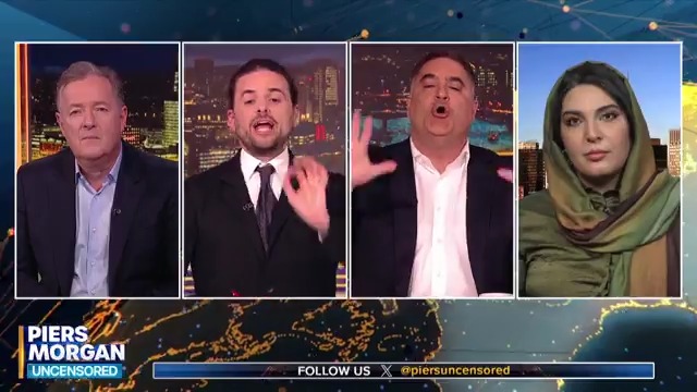 "You're OBSESSED with Israel!" Watch more of today's debate between Winston Marshall and Cenk Uygur 👇 📺 Piers Morgan | @CenkUygur | Winston Marshall
