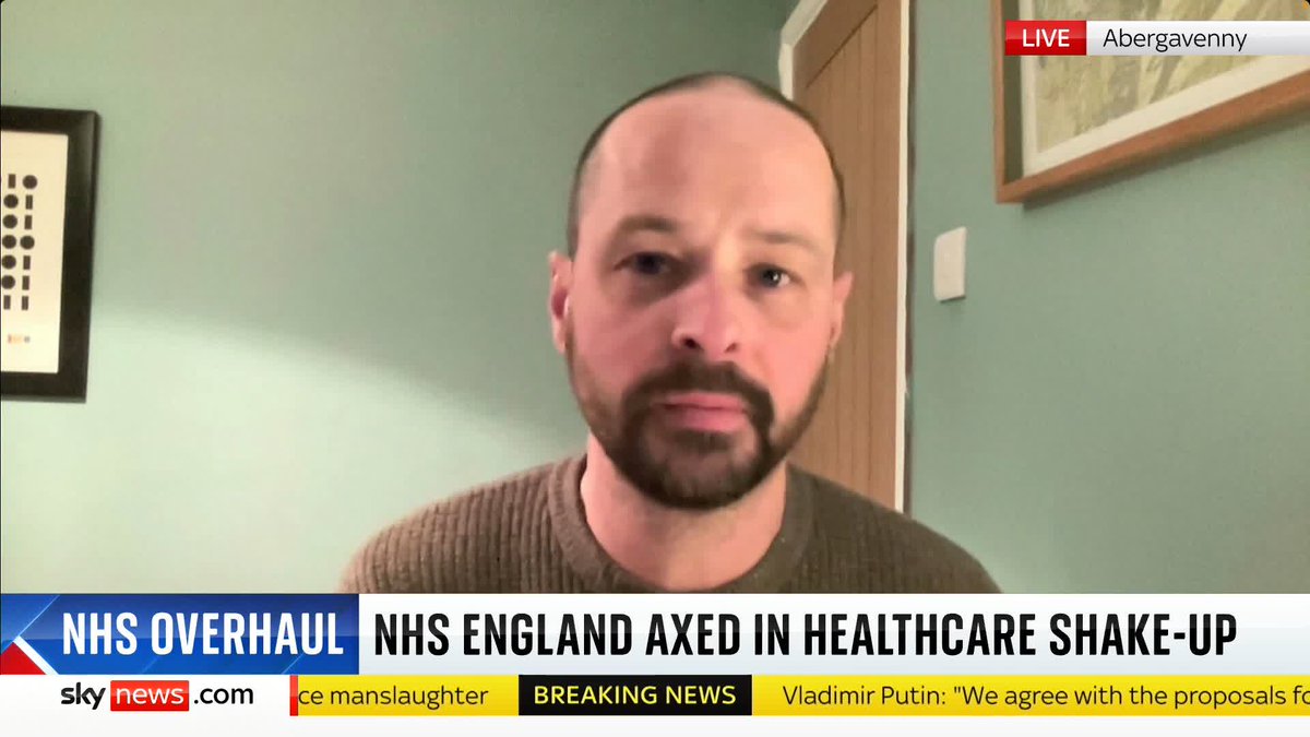 'This is a cost-cutting exercise. Spending cuts are likely to put more pressure on the NHS and make it even harder for NHS to do its job.' Just Treatment director Diarmaid speaks to Sarah-Jane Mee following the govt's plan to abolish NHS England.