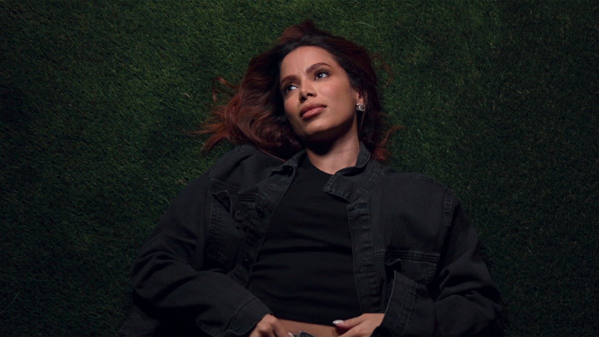 Anitta no dia mais tranquilo.