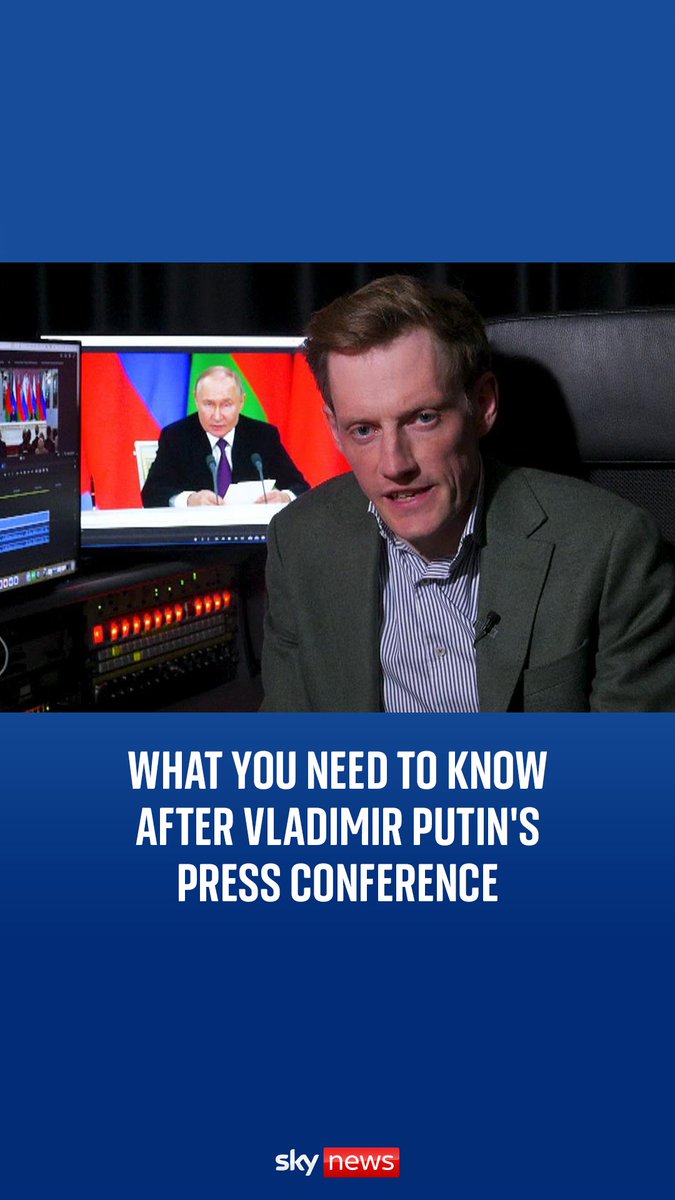 Vladimir Putin held a joint conference with Belarus's President Alexander Lukashenko today. Sky News' Ivor Bennett explains what you need to know 👇
