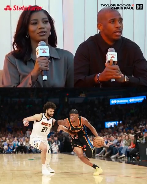 Chris Paul says SGA 'should' win NBA MVP 👀🏆 Taylor Rooks