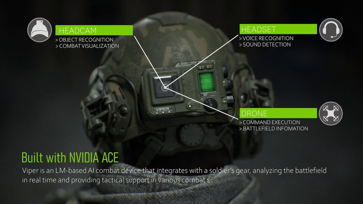 Black Vultures: Prey of Greed is a new FPS currently in development by Wemade’s THISMEANSWAR Studio. Watch as the player utilizes “Viper” AI combat gear, powered by NVIDIA ACE language & speech models, for a tactical advantage to enhance survival.