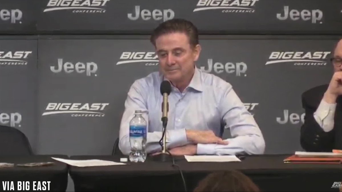 Rick Pitino is legitimately funny “Sadiku said he's getting a lot of IV fluids before the game, which helps for Ramadan. I asked the trainers, 'can we get something in the IV to help his defense?'" - Rick Pitino on Sadiku Ibine Ayo (Via SNY 🎥)