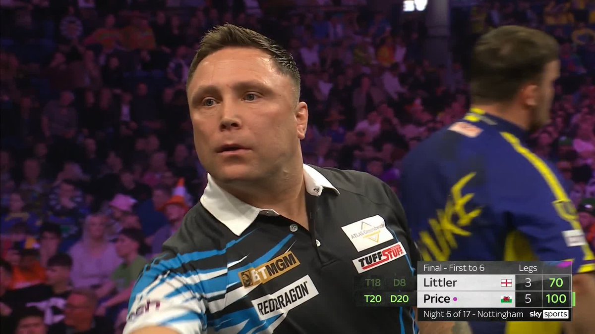PRICE BEATS LITTLER! ‼️ A second Premier League victory for Price ✅