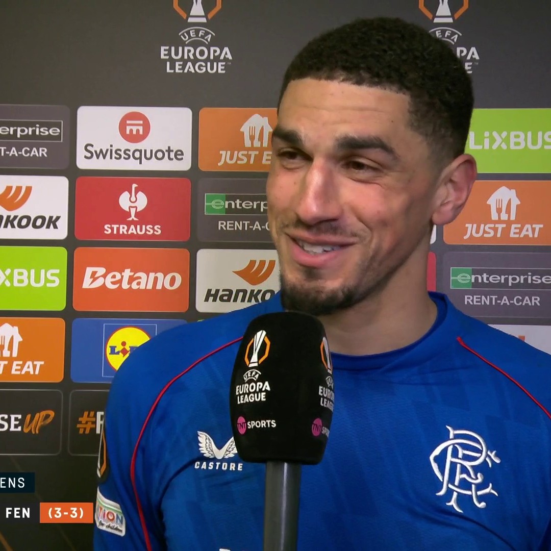 "Those are the game you come to this club for!" ๐ There's nothing quite like the Ibrox atmosphere on a European night for Leon Balogun ๐ ๐บ TNT Sports & discovery+ UK | ๐ Becky Ives