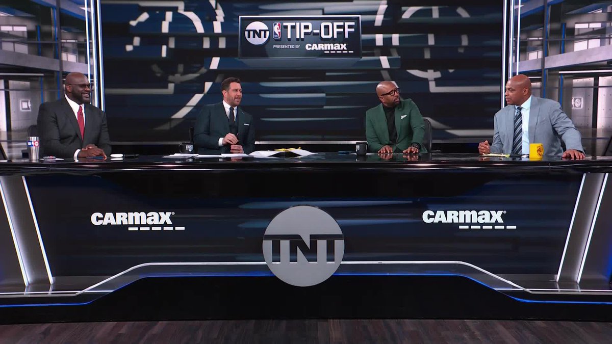 You know Shaq had to keep egging Chuck on after his rebounding story 🤣