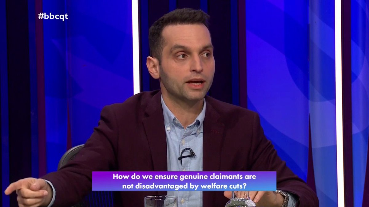 “We’re leaving millions of people… on the scrapheap… with no chance to get back into work” Konstantin Kisin says people on benefits who are “trapped in the system” should be invested in and supported to return to work #bbcqt