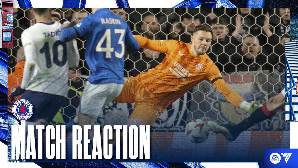 🎙️ Jack Butland spoke to RangersTV following tonight's victory against Fenerbahçe | #UEL