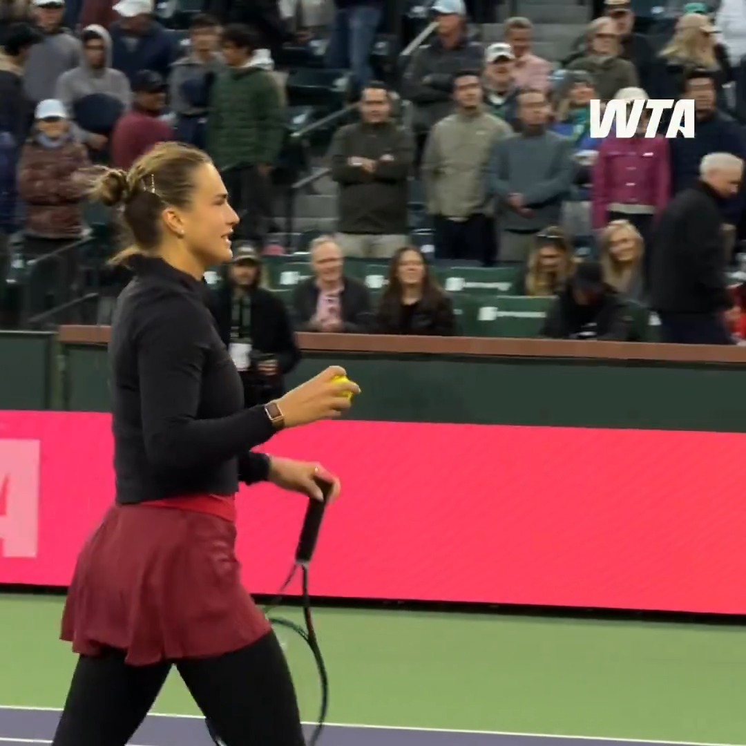 Special delivery 💚 Sabalenka Aryna | #TennisParadise