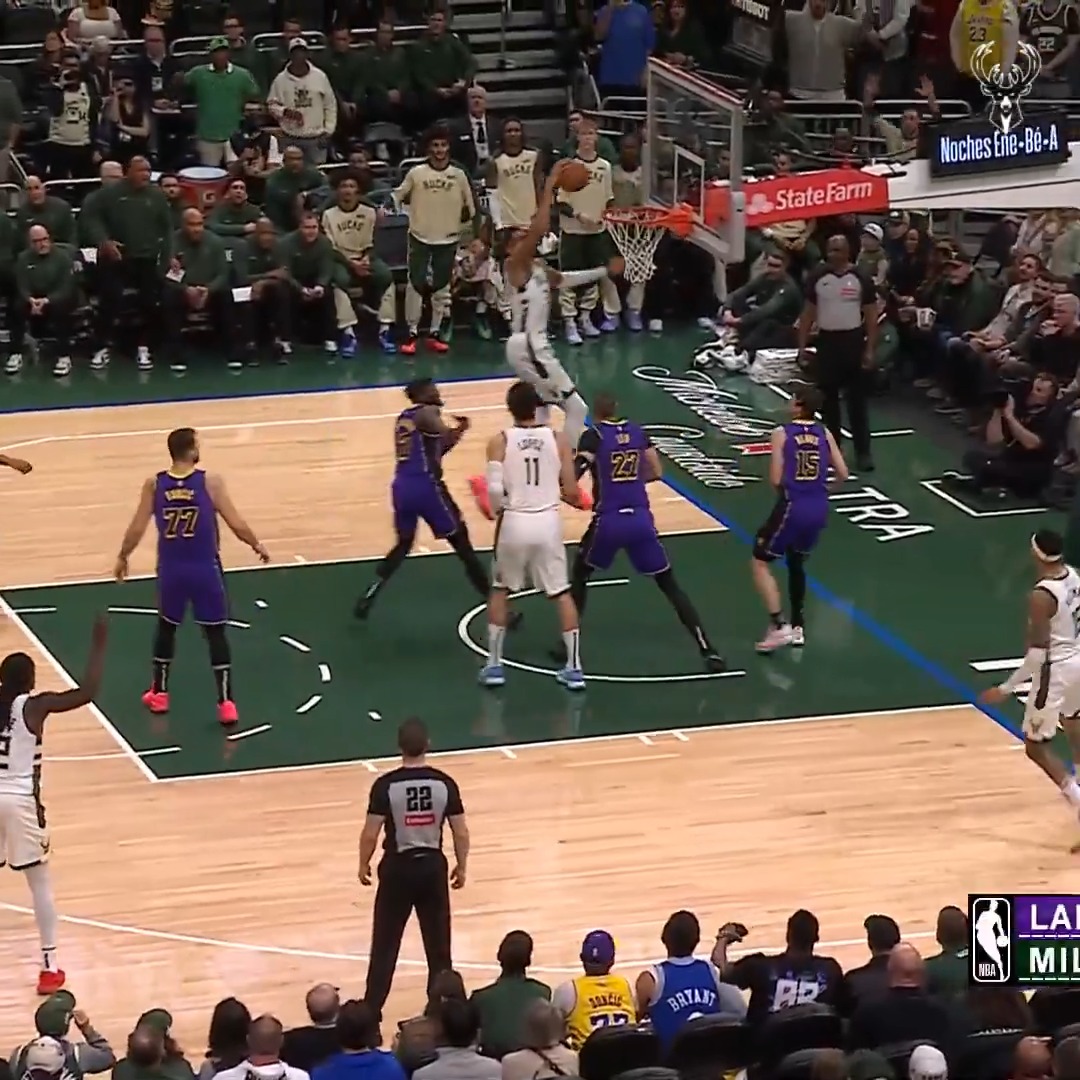 Another near triple-double for Giannis. 24 PTS | 12 REB | 9 AST | 1 BLK | 1 STL