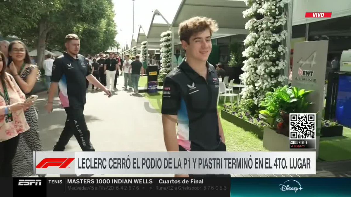 "Franco Colapinto" Porque el equipo Alpine le prohibió hablar con la prensa para no opacar a Doohan, amagó hablar con ESPN y Juan Fossaroli se la comió toda. La entrevista también se comió, cómo lo boludea Franquito, qué tipazo el hijo de re mil puta.