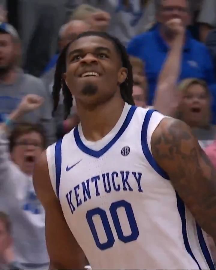 OTEGA OWEH. 🤯 VERIFIED CLUTCH GENE. 🧬 Kentucky Men’s Basketball x #SECTourney