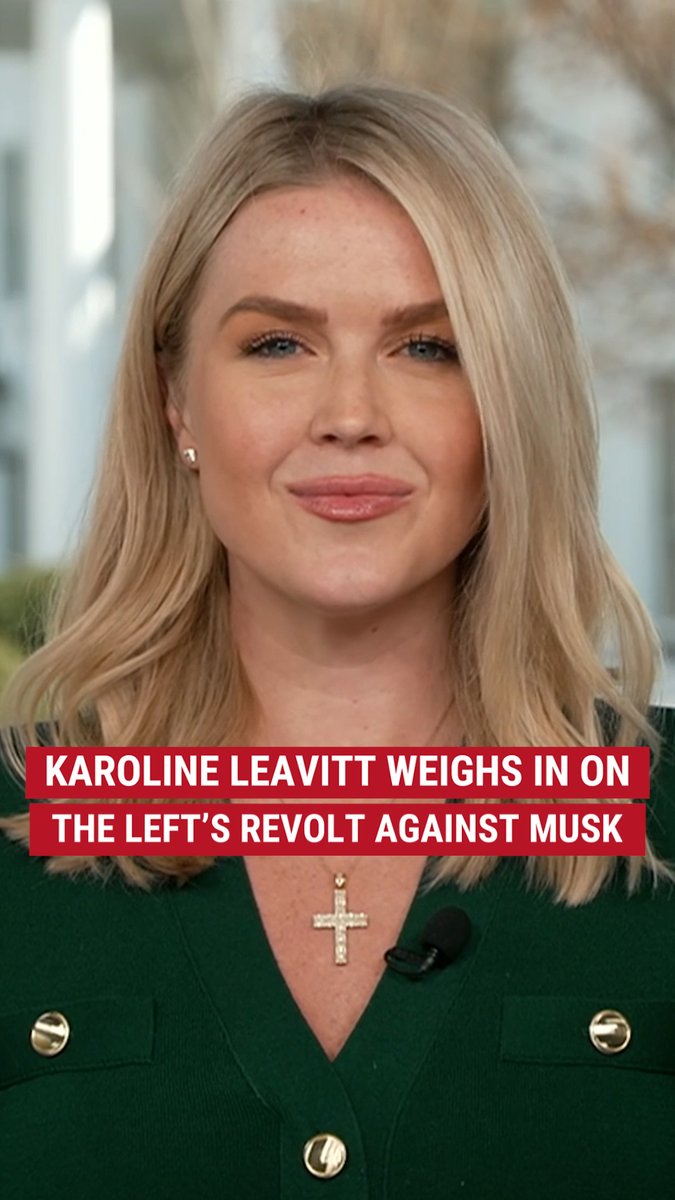 "The only reason Democrats have changed their minds on Tesla is because Elon Musk changed his mind on Donald Trump." White House press secretary Karoline Leavitt weighs in on the Left's revolt against Trump's chief cost-cutter, Elon Musk.