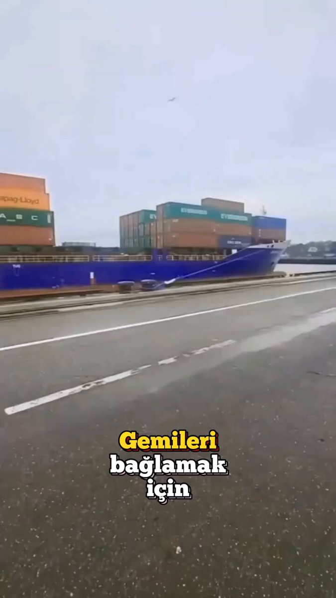 Gemileri bağlamak için neden çelik halatlar kullanılmıyor?