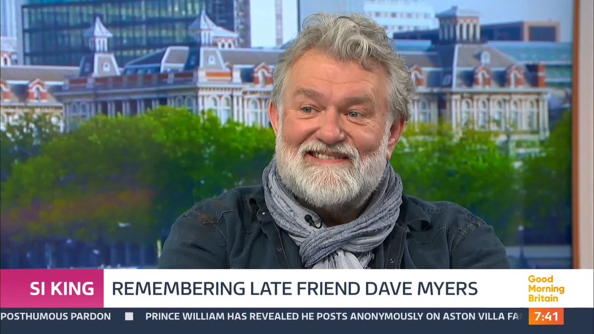 One year on from the death of his best friend Dave Myers - his co-star Si King says putting his new book together brought him to tears more than once. He speaks to Kate Garraway and @robbierinder.