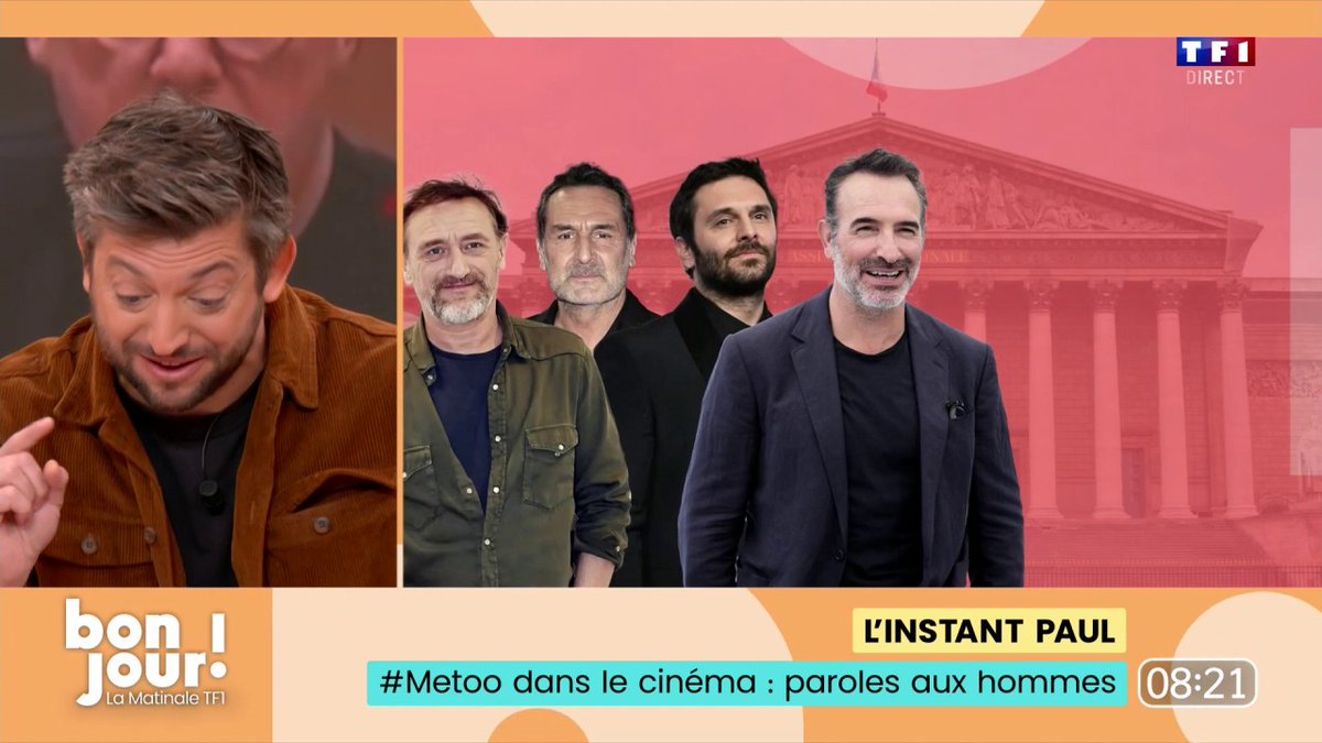 Lundi, à l’Assemblée, les stars masculines ont exigé le huis clos. Jean Dujardin, Gilles Lellouche, Jean-Paul Rouve et Pio Marmaï ne veulent pas parler publiquement du #MeToo cinéma Annoncé, Pierre Niney n’est pas venu.