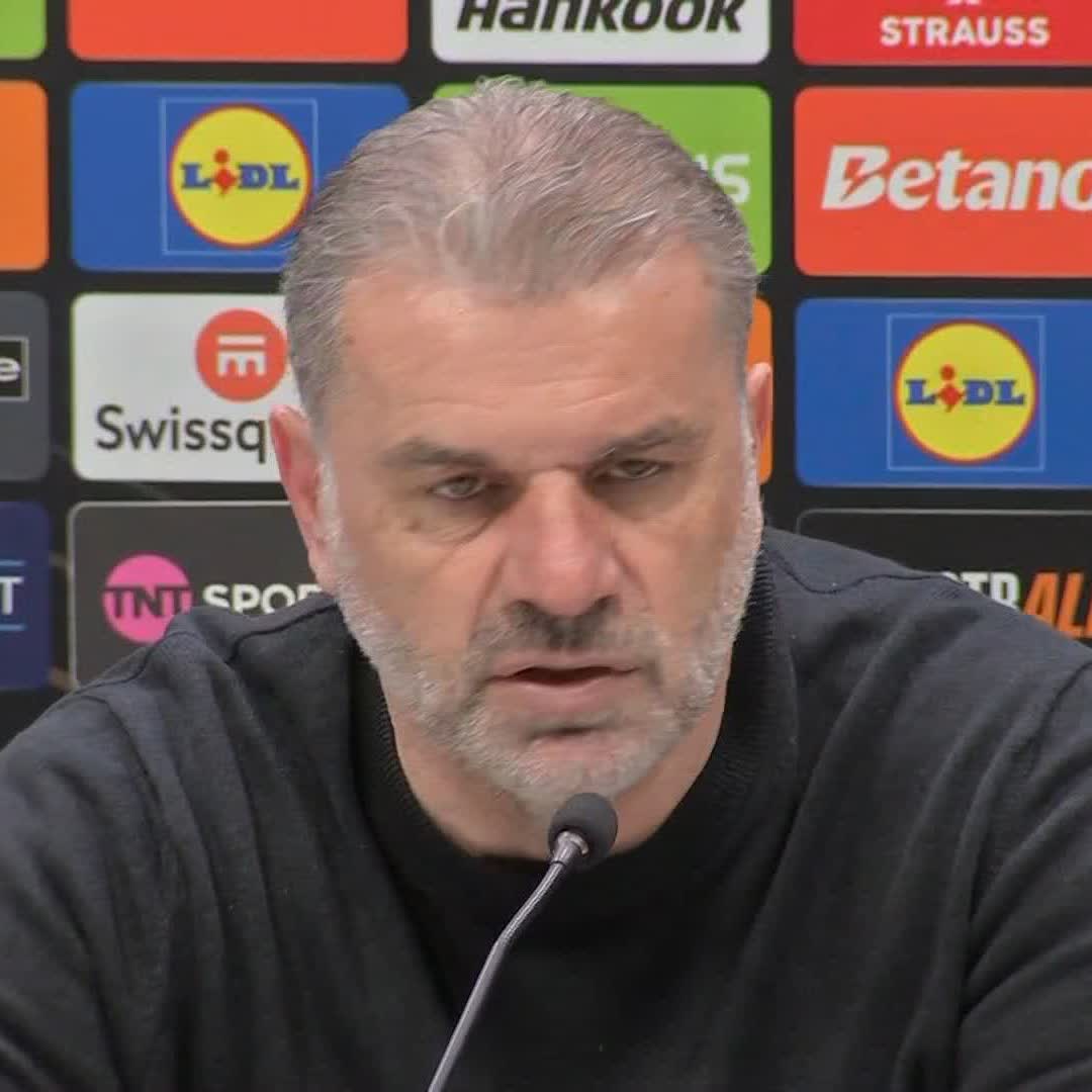 🗣️ "When we're at our best we can compete with anyone" Ange Postecoglou reacts following Tottenham Hotspur progressing to the Europa League quarter-finals ⚽