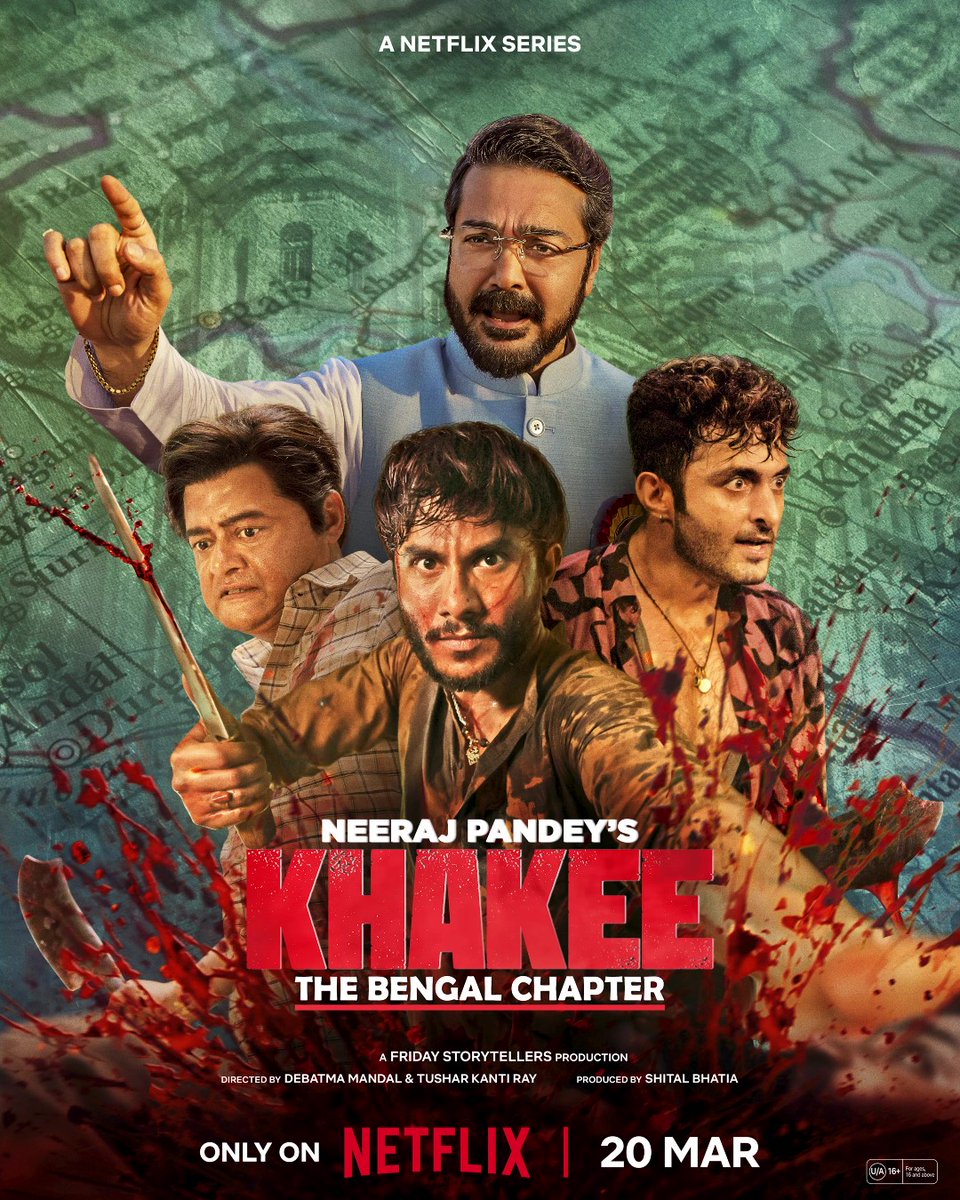 Kanoon versus crime - will Khakee answer the call in time? 🔥 Watch Khakee: The Bengal Chapter, out 20 March, only on Netflix. #KhakeeTheBengalChapterOnNetflix