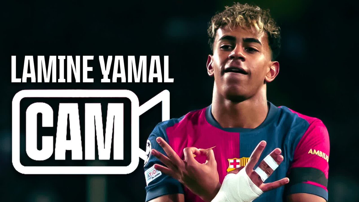 📽 𝐋𝐀𝐌𝐈𝐍𝐄 𝐘𝐀𝐌𝐀𝐋 𝐂𝐀𝐌 📽 His performance vs Benfica