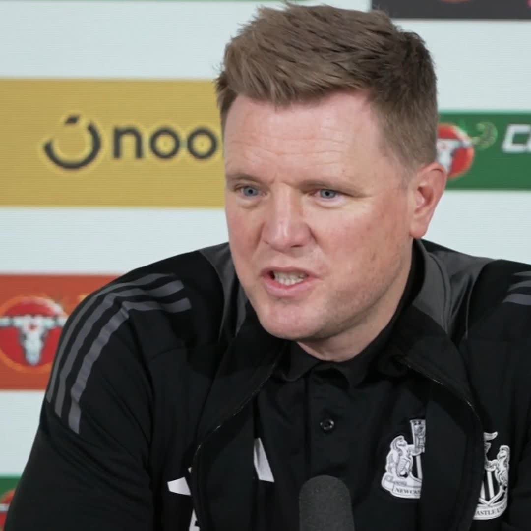 🗣️ "No-one more deserving" Eddie Howe reacts to the news that Dan Burn has been called up to the England squad 🏴