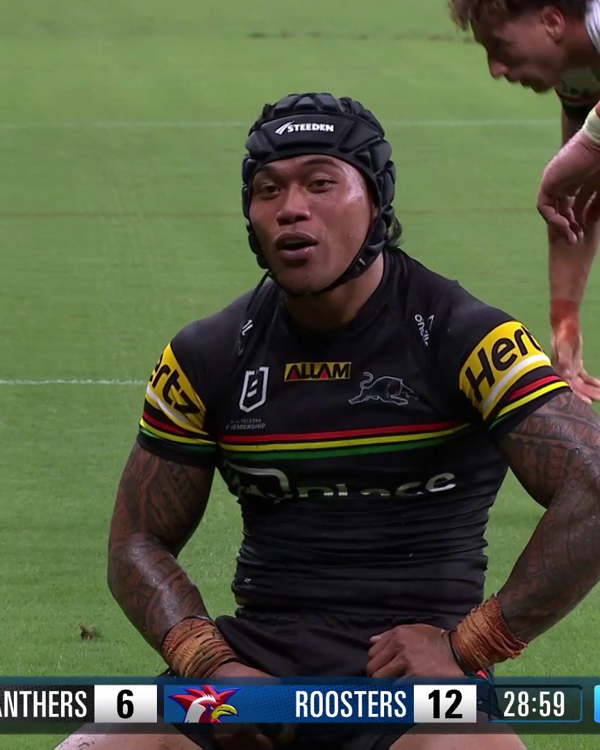 Welcome back, Brian To'o! 👏 #NRLPanthersRoosters