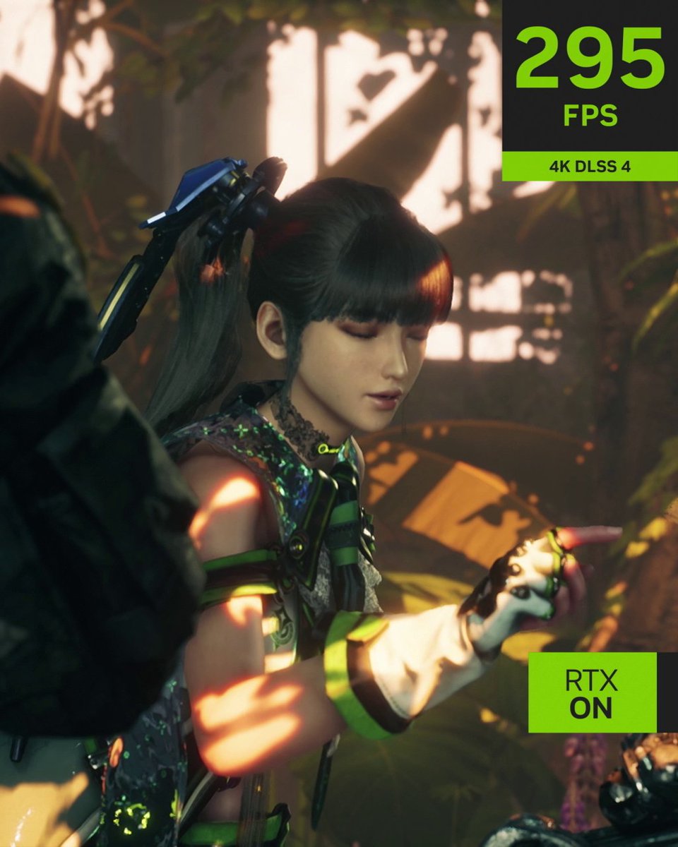 Stellar Blade running on PC with DLSS 4 Holy fck