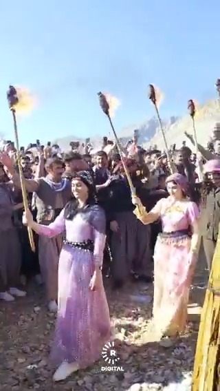 Iranian Kurds start Newroz early and in style