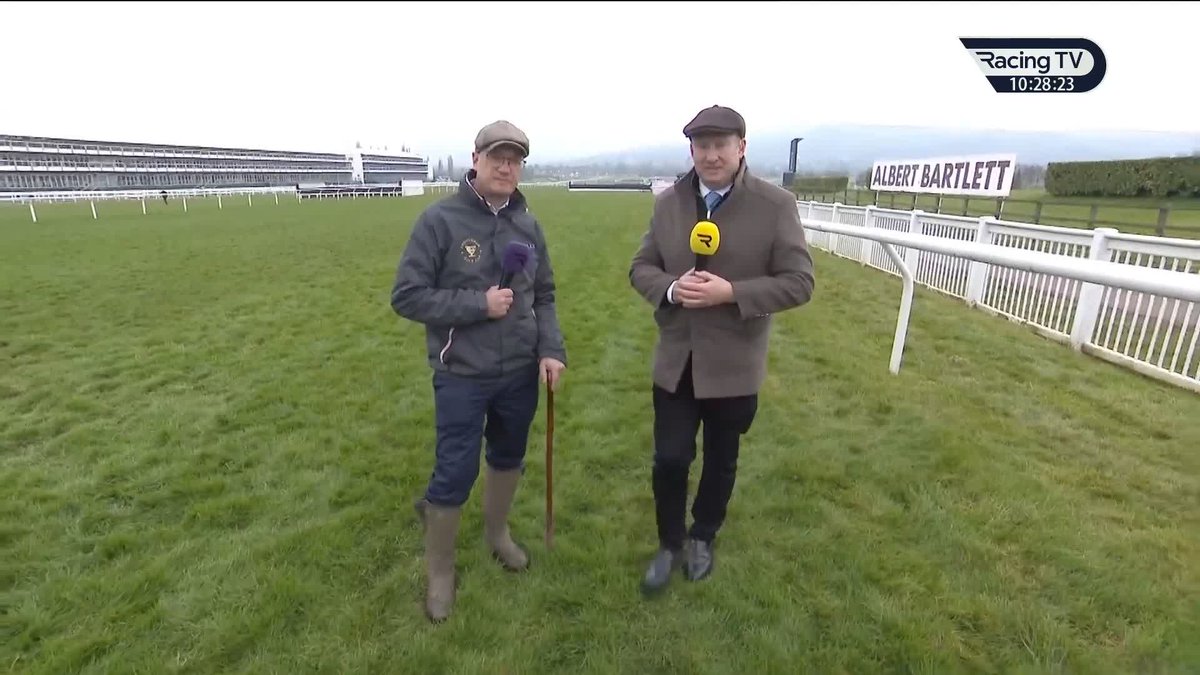 🚨 Conditions update from Cheltenham 🚨 🗣️"We got down as low as -3.5." Niall Hannity