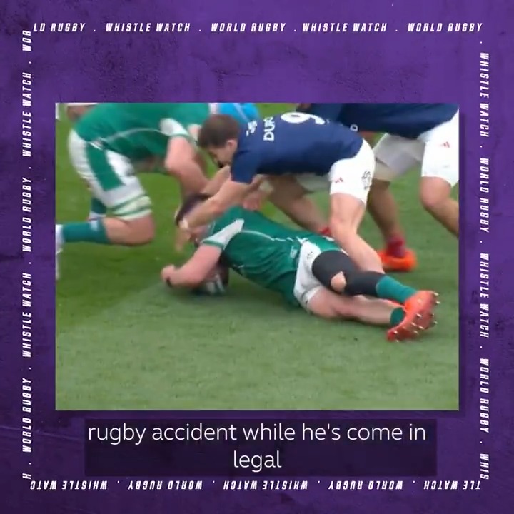 Foul play or a rugby incident? 🏉 Nigel Owens MBE has given his answer #WhistleWatch is available to watch now on World Rugby's YouTube Presented by Emirates