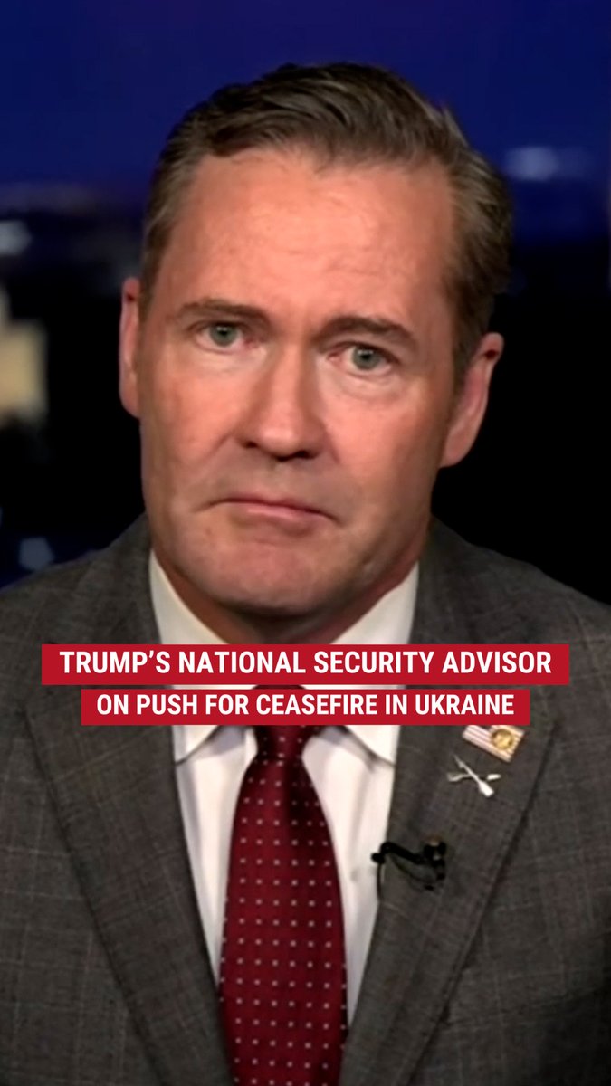 PUSH FOR PEACE: National Security Advisor Michael Waltz says President Trump is “determined” to end the war in Ukraine, calling the “dealmaker-in-chief” the right person for the moment.