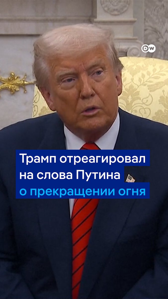"Многообещающее заявление, но неполное" - так Трамп отреагировал на слова Путина о возможном прекращении огня в Украине. Зеленский, в свою очередь, назвал заявления президента РФ "предсказуемыми" и "манипулятивными"