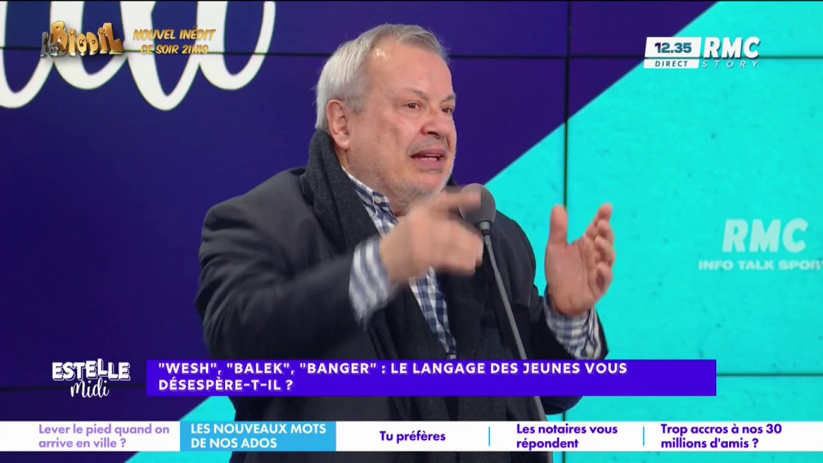 🗣️ Le langage des jeunes vous désespère-t-il ? 🎙️ Périco Légasse : "On est dans le fruit d'une décérébration et d'une acculturation scolaire qui fait que ces enfants-là n'ont pas d'autres moyens d'expression que d'émettre ces sons ! C'est terrifiant..." #EstelleMidi