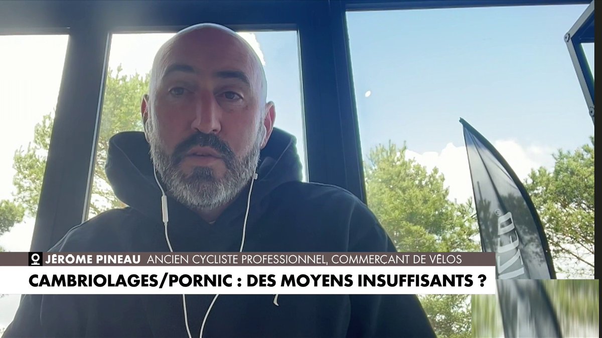 Jérôme Pineau, commerçant de vélos, témoigne après deux cambriolages en un mois de sa boutique : «Cette France là, je n’en veux pas», dans #MidiNews