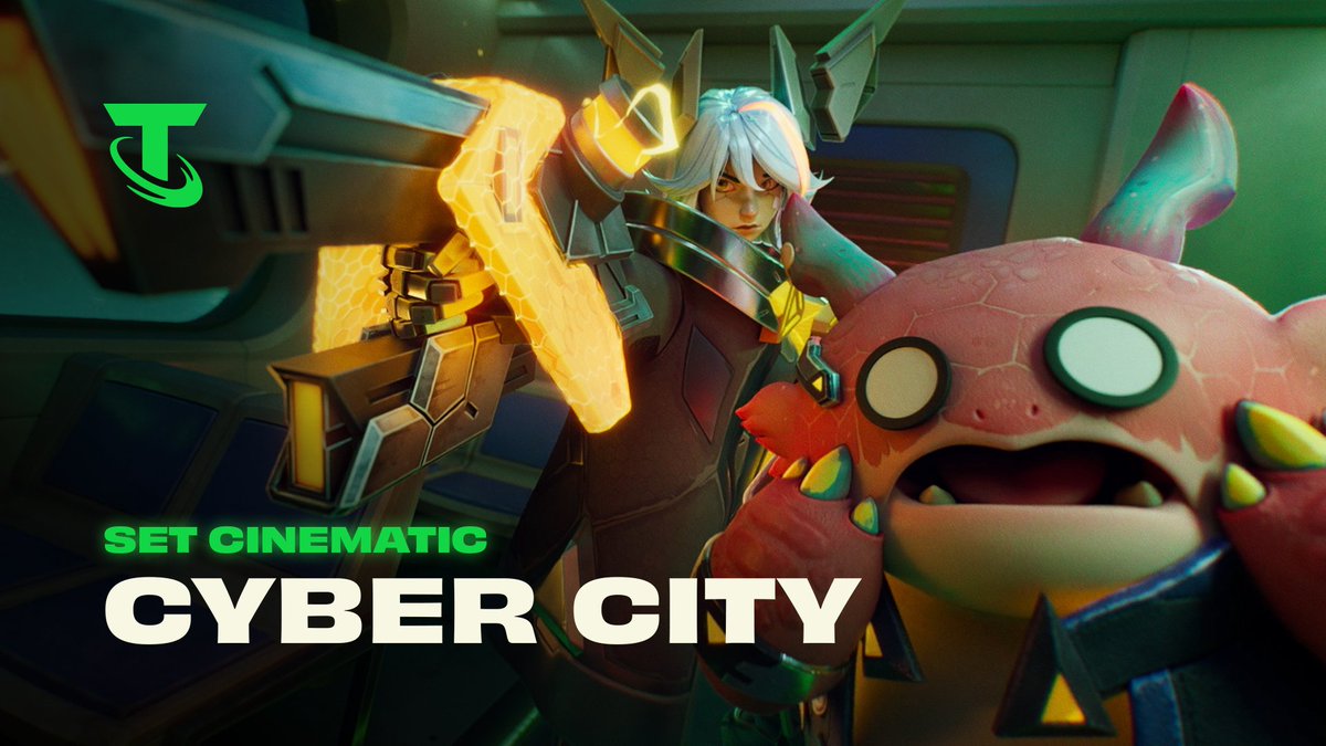 It’s good to be the boss. Catch the train to Cyber City on April 2 – and be sure to bring your crew with you.