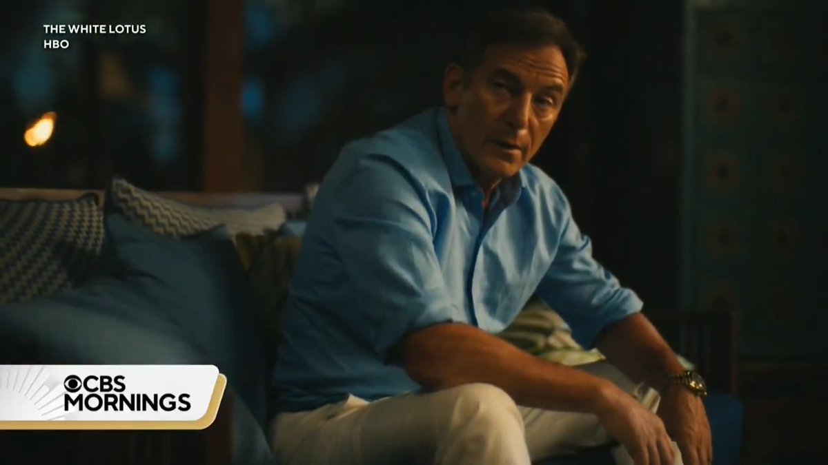 In Season 3 of #TheWhiteLotus, Jason Isaacs portrays the patriarch of a wealthy Southern family on vacation with his wife and children — as his business life back home seems to be falling apart. “Bit by bit, he reveals the different layers of humanity and then, in the end…You start to empathize,” Isaacs tells CBS Mornings of the show’s “genius” writing.
