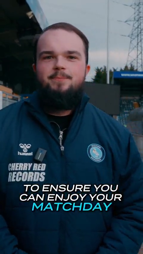 🏟️ Coming along to Adams Park on Saturday for the clash with Wrexham? Here's WWFC Supporter Services's Ryan Isaac with all you need to know!
