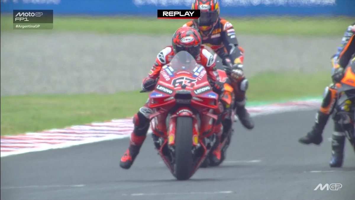 Definitely not Pecco Bagnaia's best work ❌ #ArgentinaGP 🇦🇷