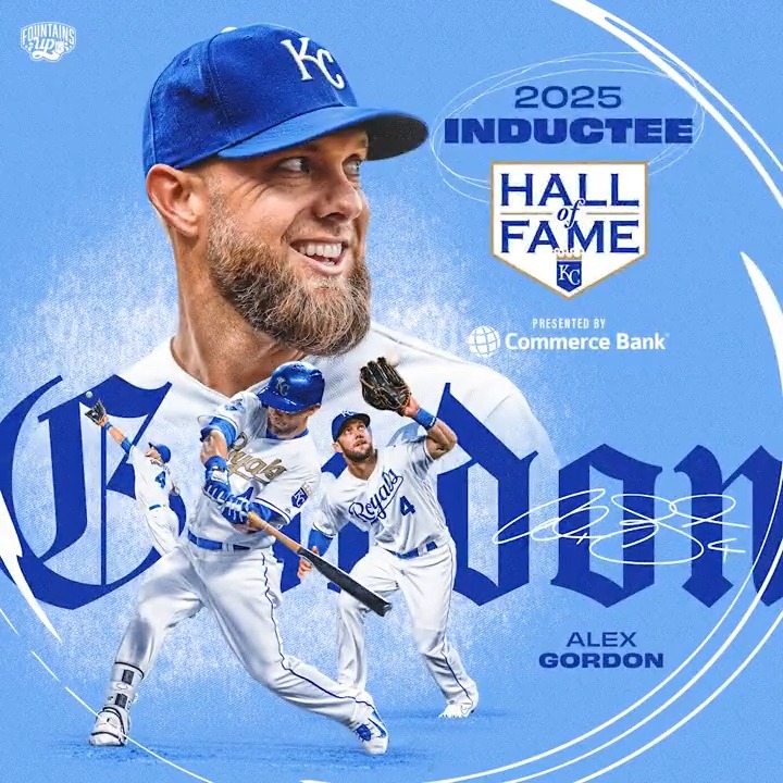 Introducing the newest member of the Royals Hall of Fame, Alex Gordon!
