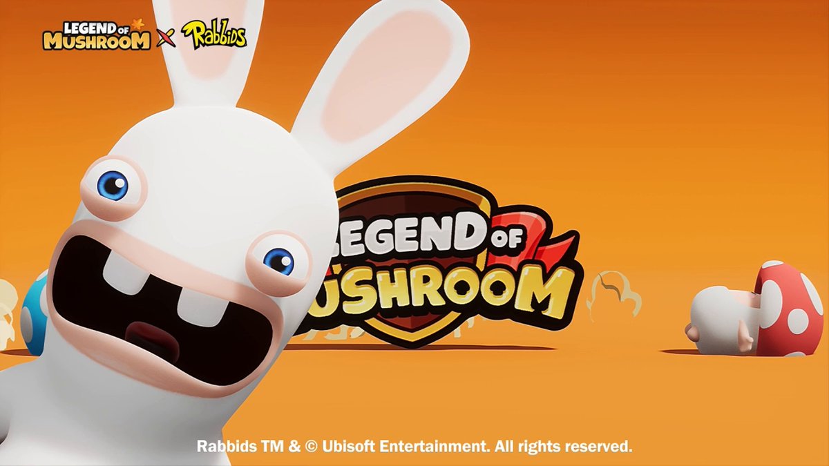 The #Rabbids are invading yet another gaming world! This time it's #legendofmushroom ! So what happens when Rabbids meet Shroomies’ 1st Birthday? 🎂 FREE Appearance items, limited Benefits and a new Dungeon awaiting! 🎁 SPECIAL GAME CODE: HappyBday