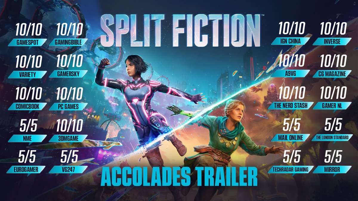 Who doesn't love an adventure with friends? 🐉🤖 Get #SplitFiction here: