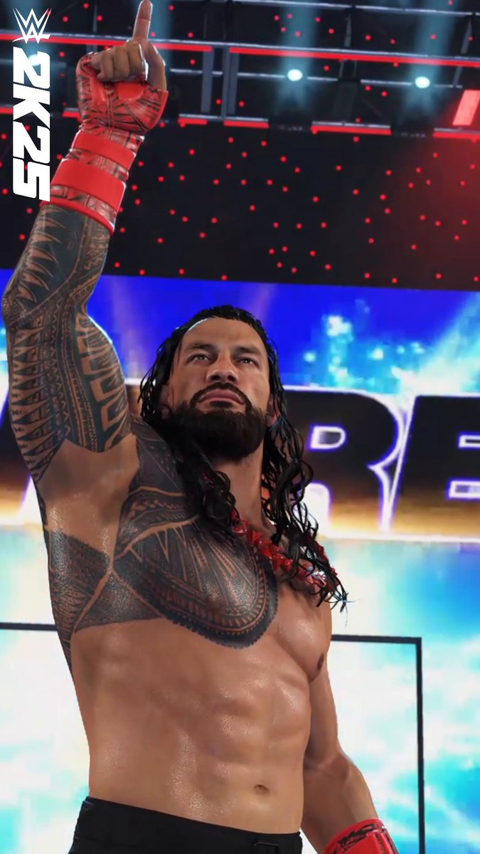 ACKNOWLEDGE the OTC and dive into #WWE2K25 NOW! ☝️ #WWE2K25 #RomanReignsDay Roman Reigns Paul Heyman WWE