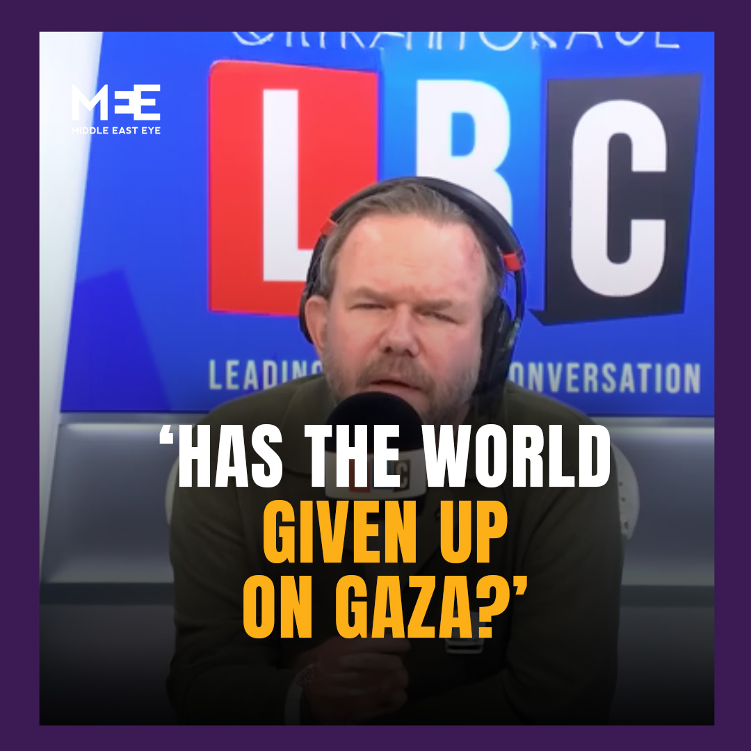 โHas the world given up on Gaza?โ LBC host James OโBrien questioned why Israel cutting off aid to the Gaza Strip on Sunday has received less media attention than a BBC documentary on Gaza, which was pulled from its services.